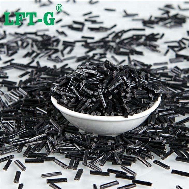 Pellet per ingegnere Nylon6 PA6 LCF rinforzato con fibra di carbonio lunga LFT per ricambi auto leggeri